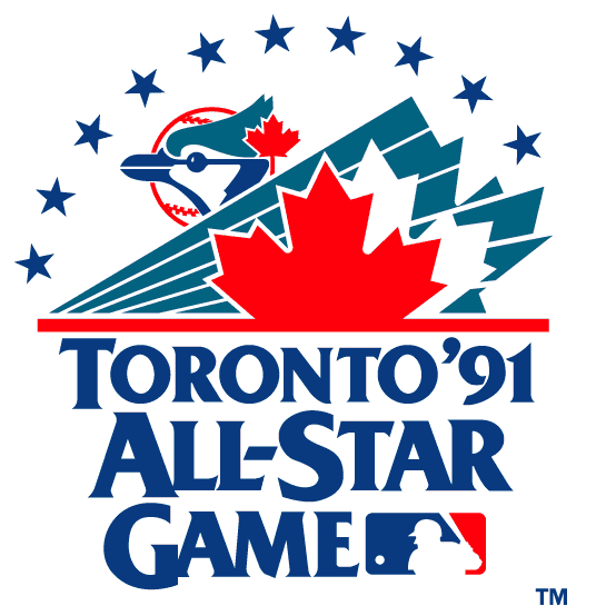 MLB All-Star Game 1991 Primary Logo iron on transfers for clothing
